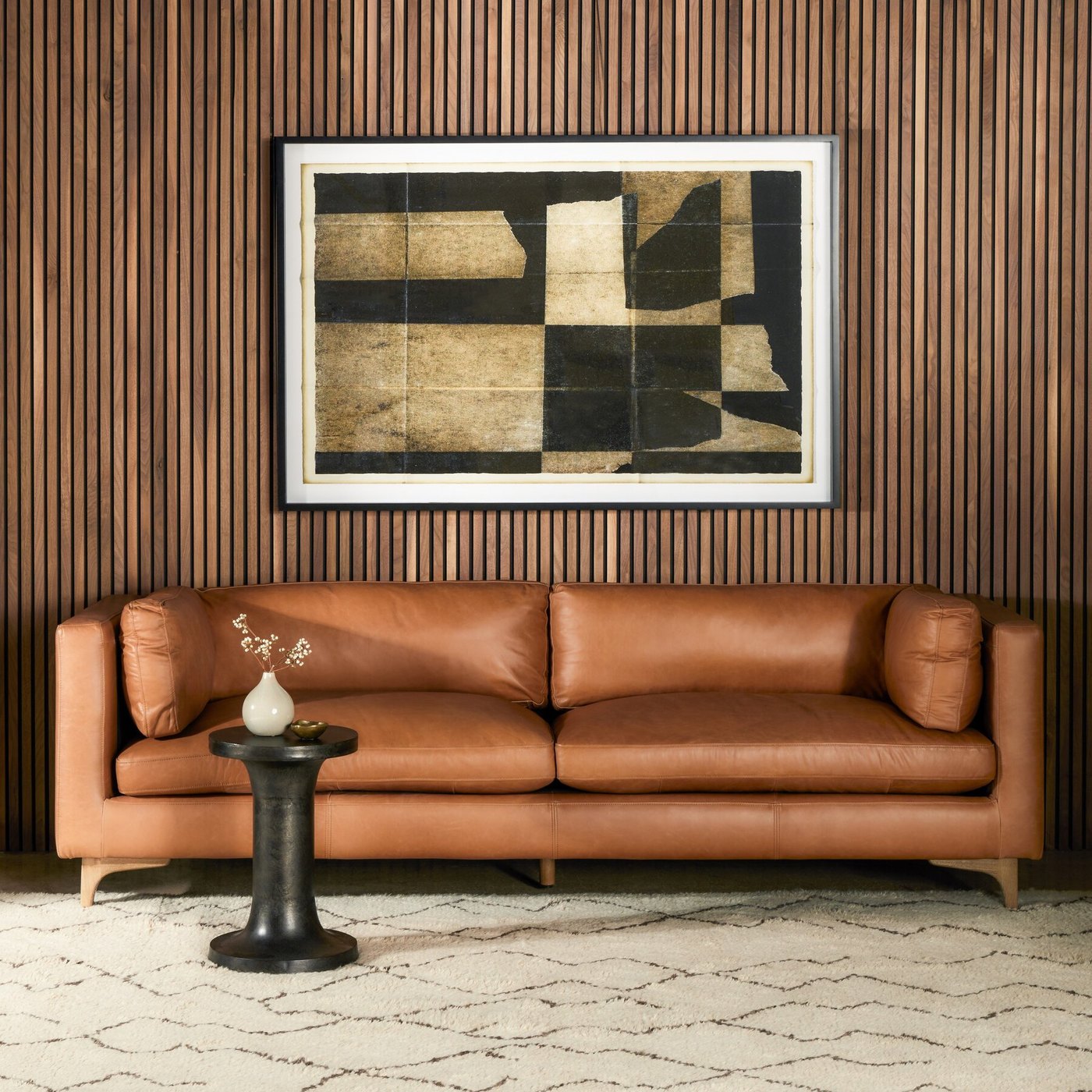 Beckwith Sofa in Natural Washed Camel