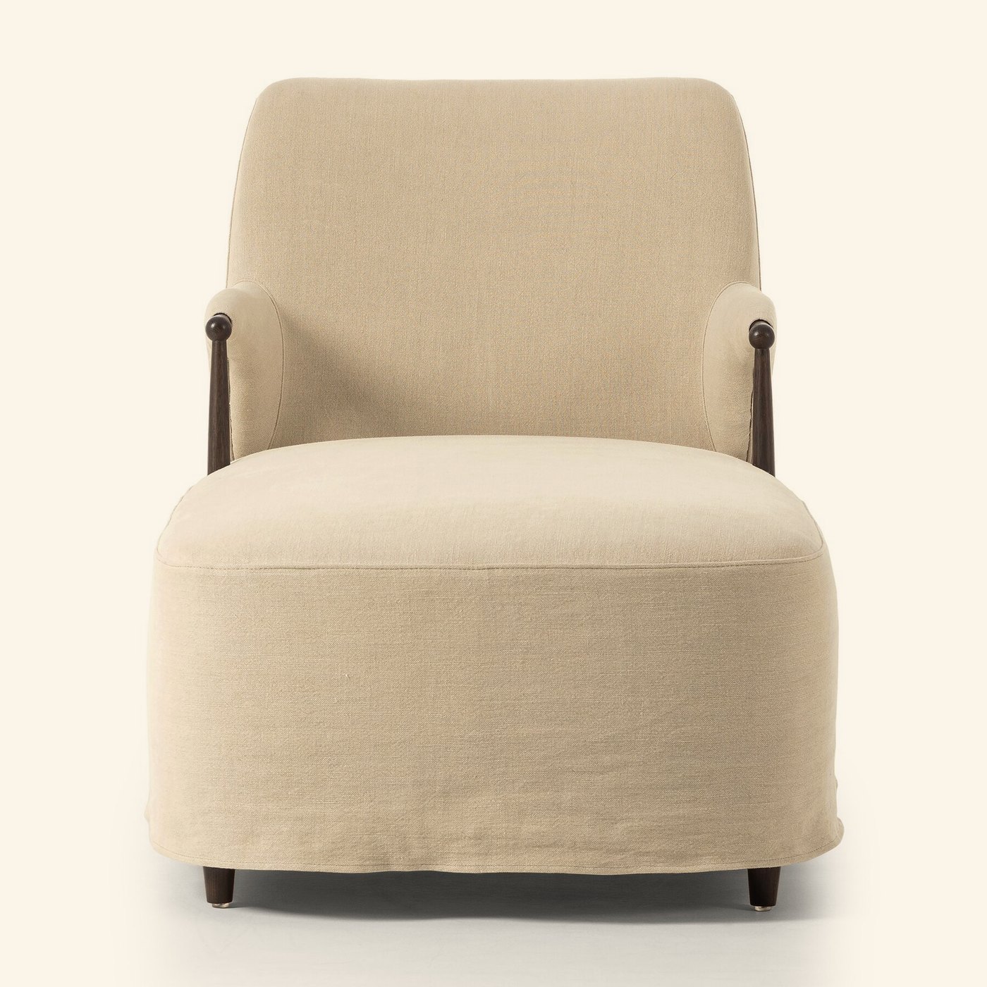 Brently Chaise in Broadway Dune