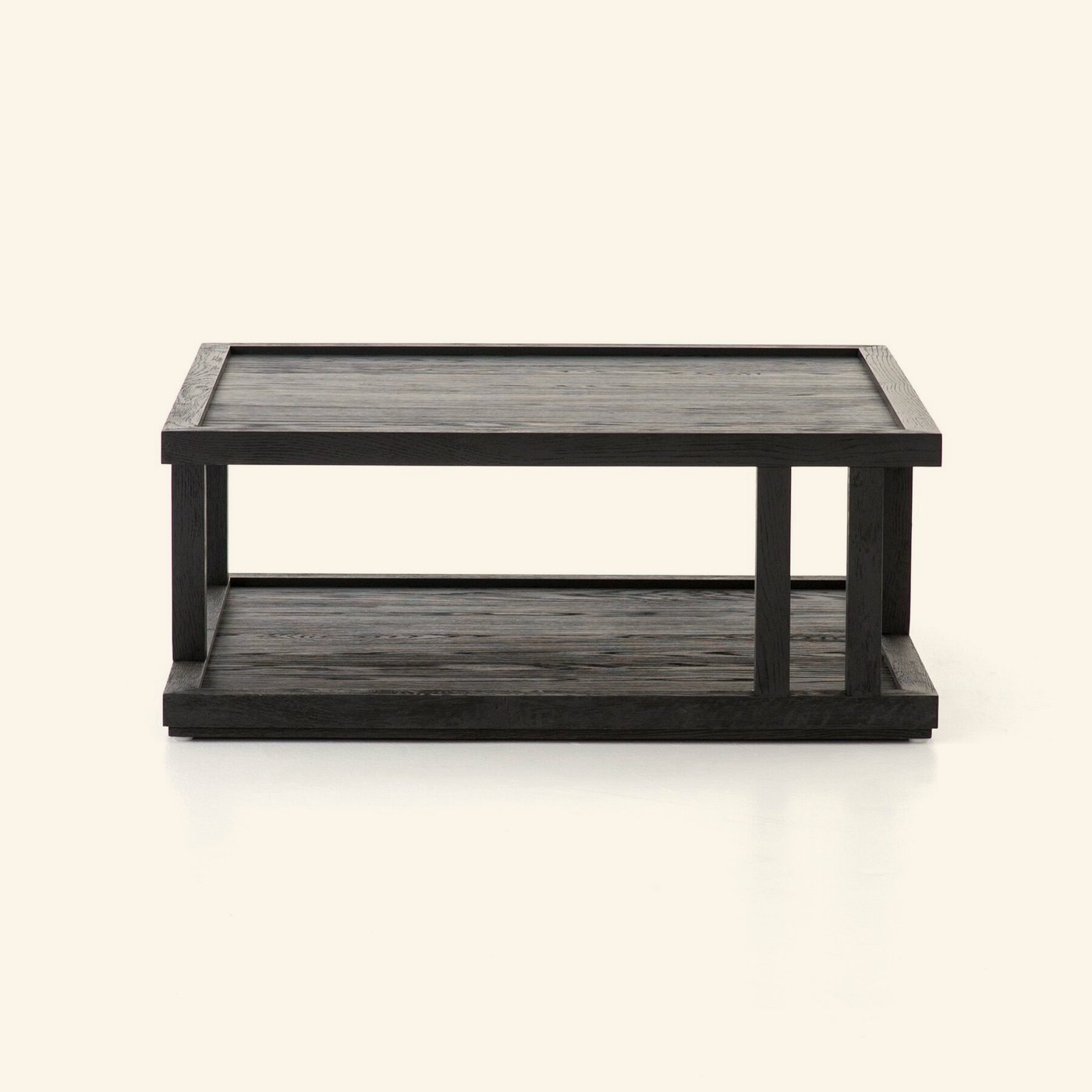 Charley Coffee Table in Drifted Matte Black Veneer