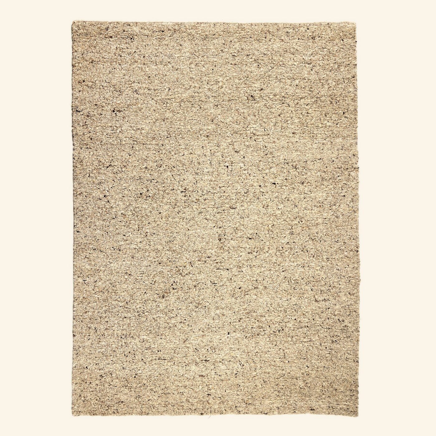 Joelle Hand-Knotted Rug in Undyed Wool