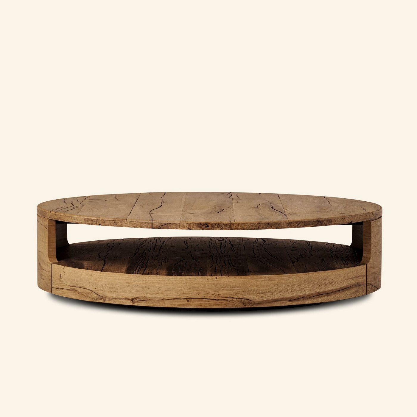 Matheus Coffee Table in Natural Reclaimed French Oak