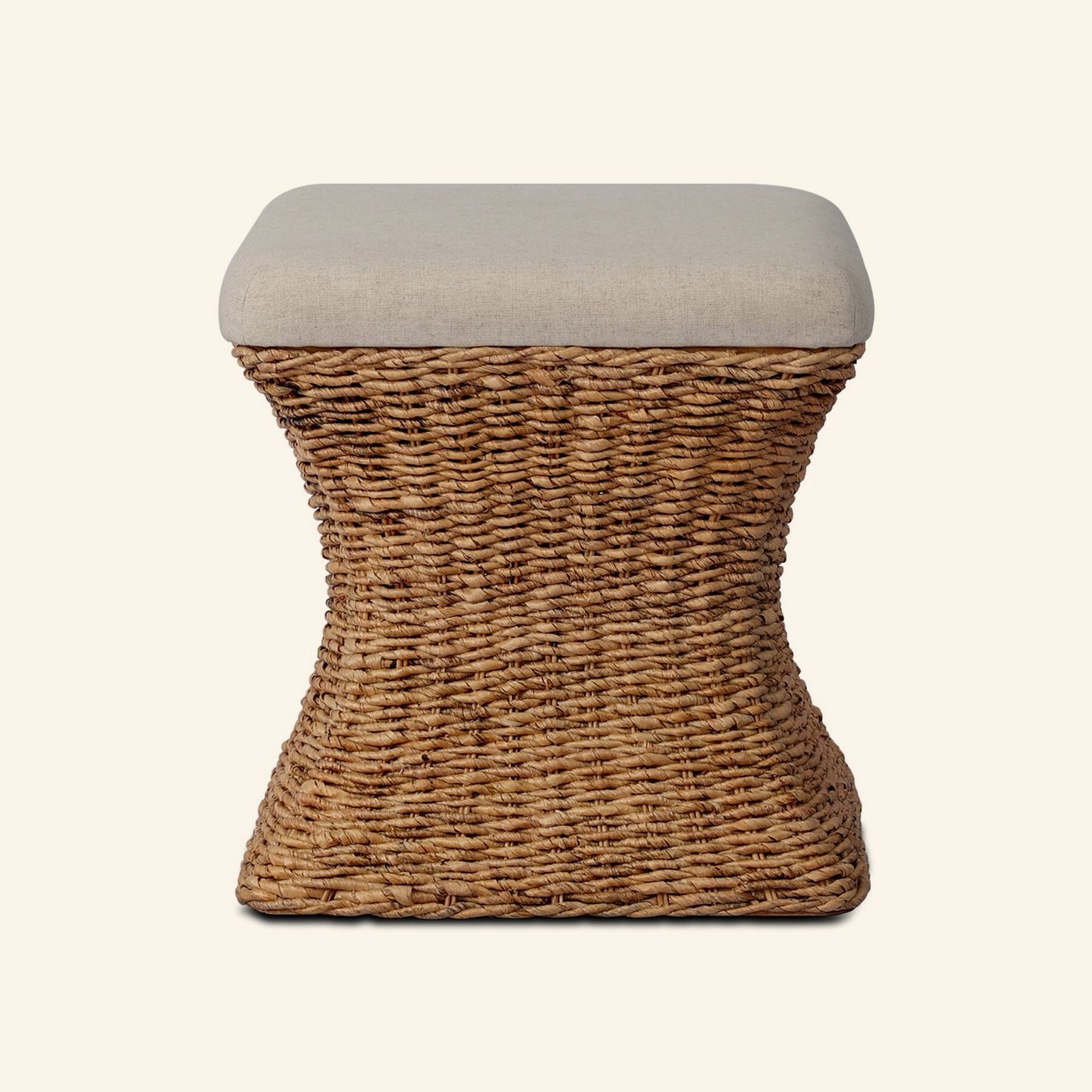 Raiko Accent Stool in Lynchart Sand