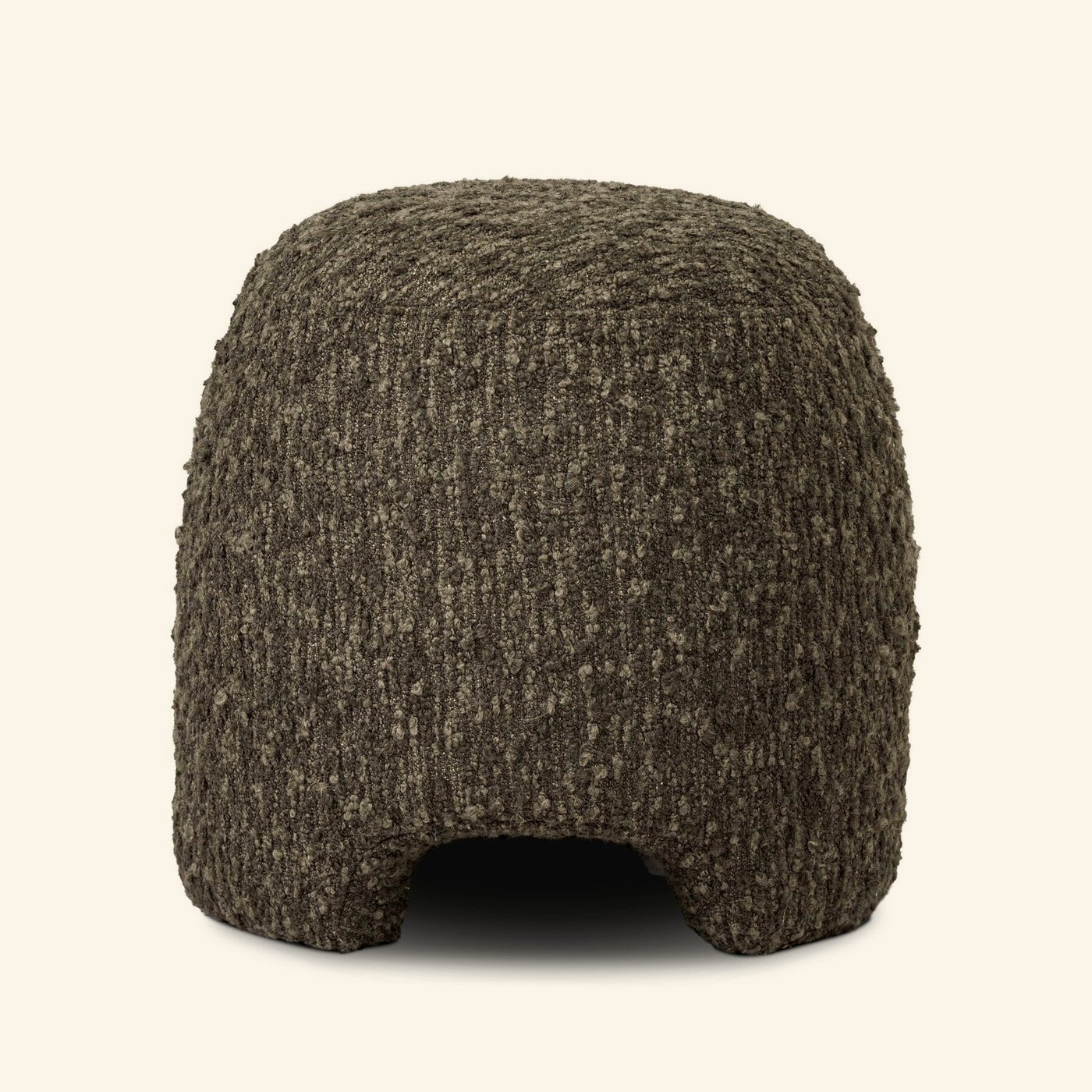 Tye Ottoman in Solema Moss